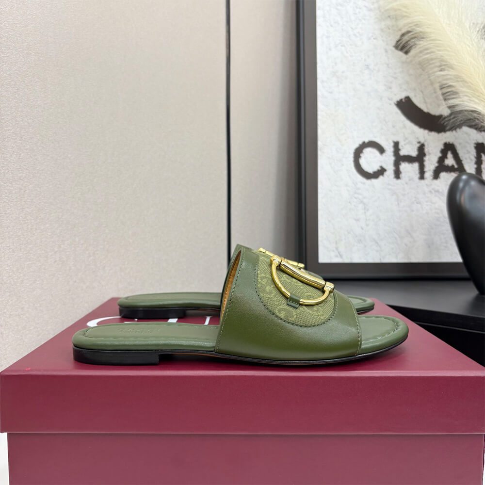 GUCCI Women s slide sandal with Horsebit