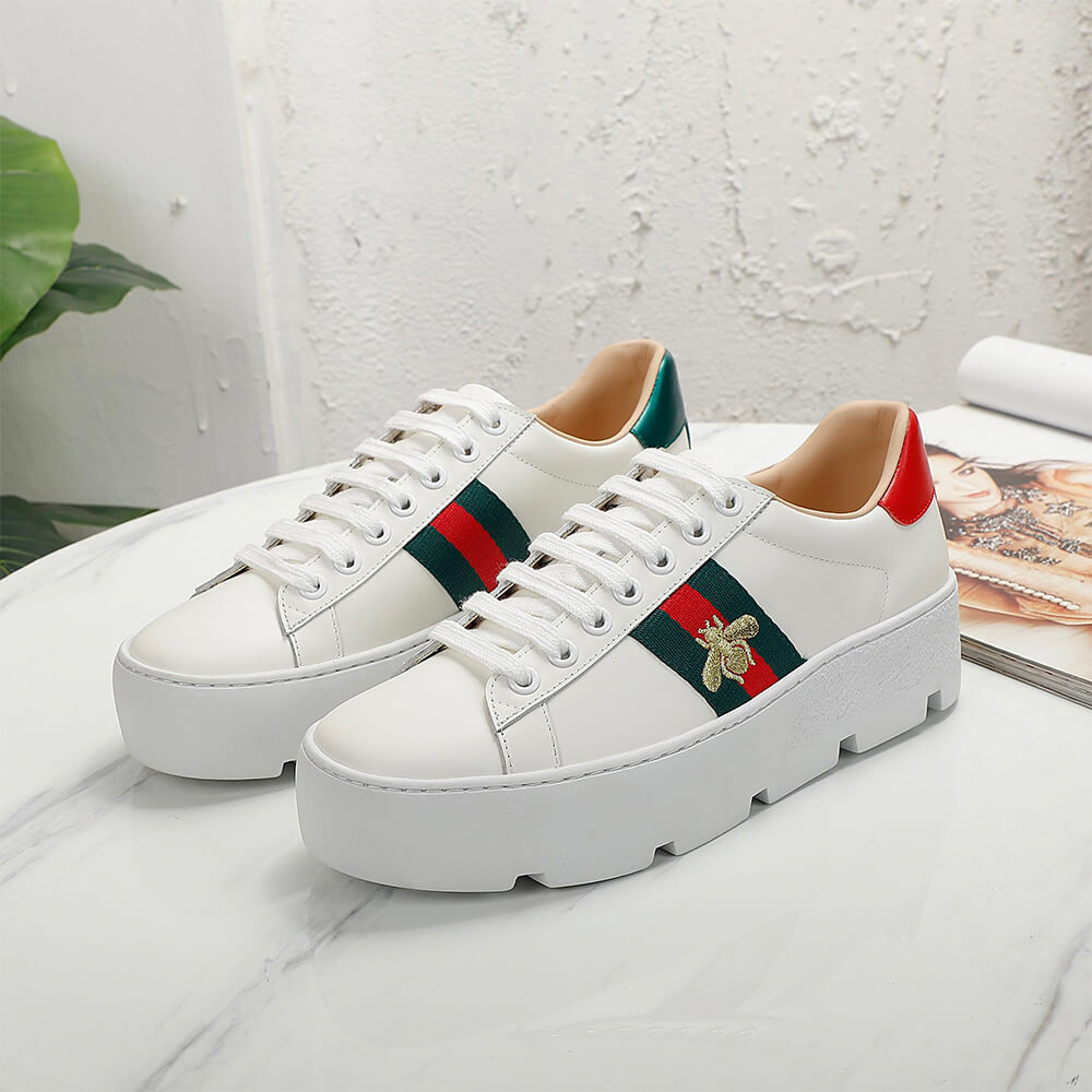 Women s Ace embroidered platform sneaker