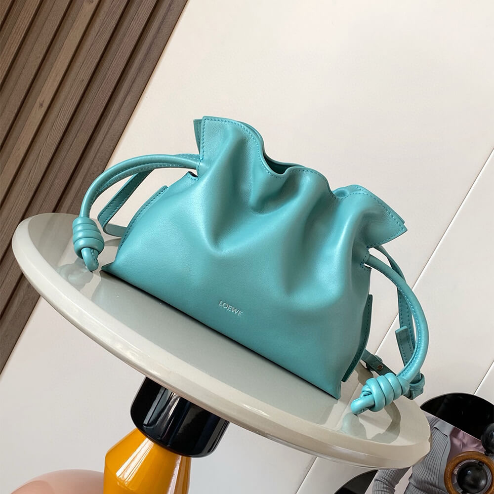 Loewe Mini Flamenco clutch in nappa calfskin(HIGH-END GRADE)